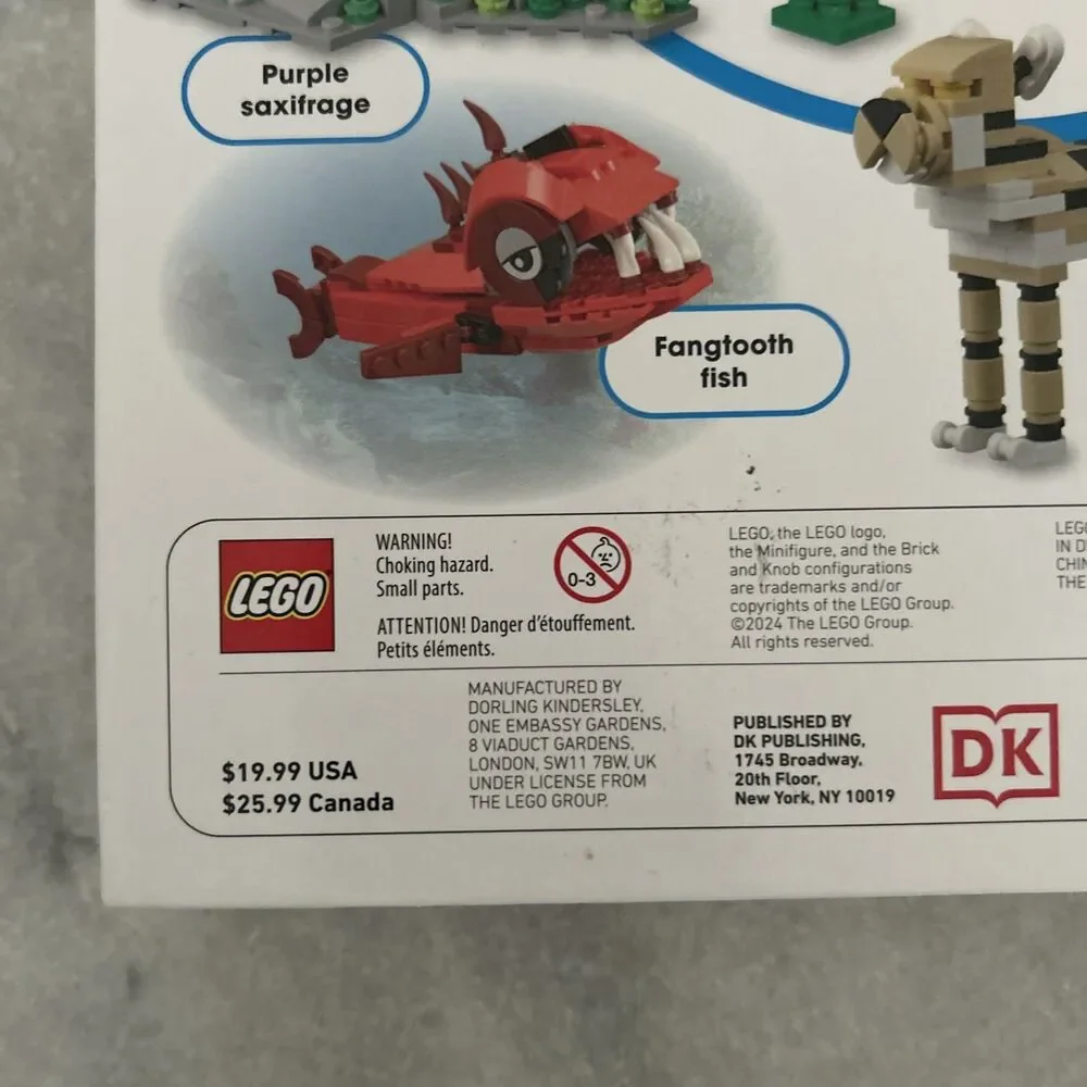 Lego Super Nature Book: Incl. 4 Exclusive Lego Mini Models Mixed Media Product